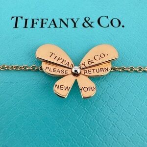 Tiffany & Co. Love Bugs Butterfly Bracelet 18k Rose Gold